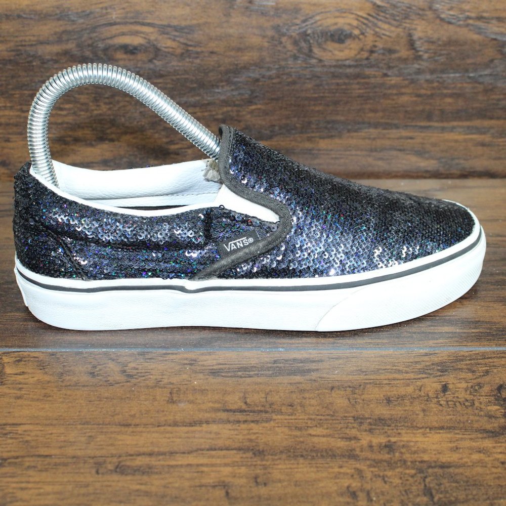 Vans Slip-On Sequin Sneakers Women SZ 5.5